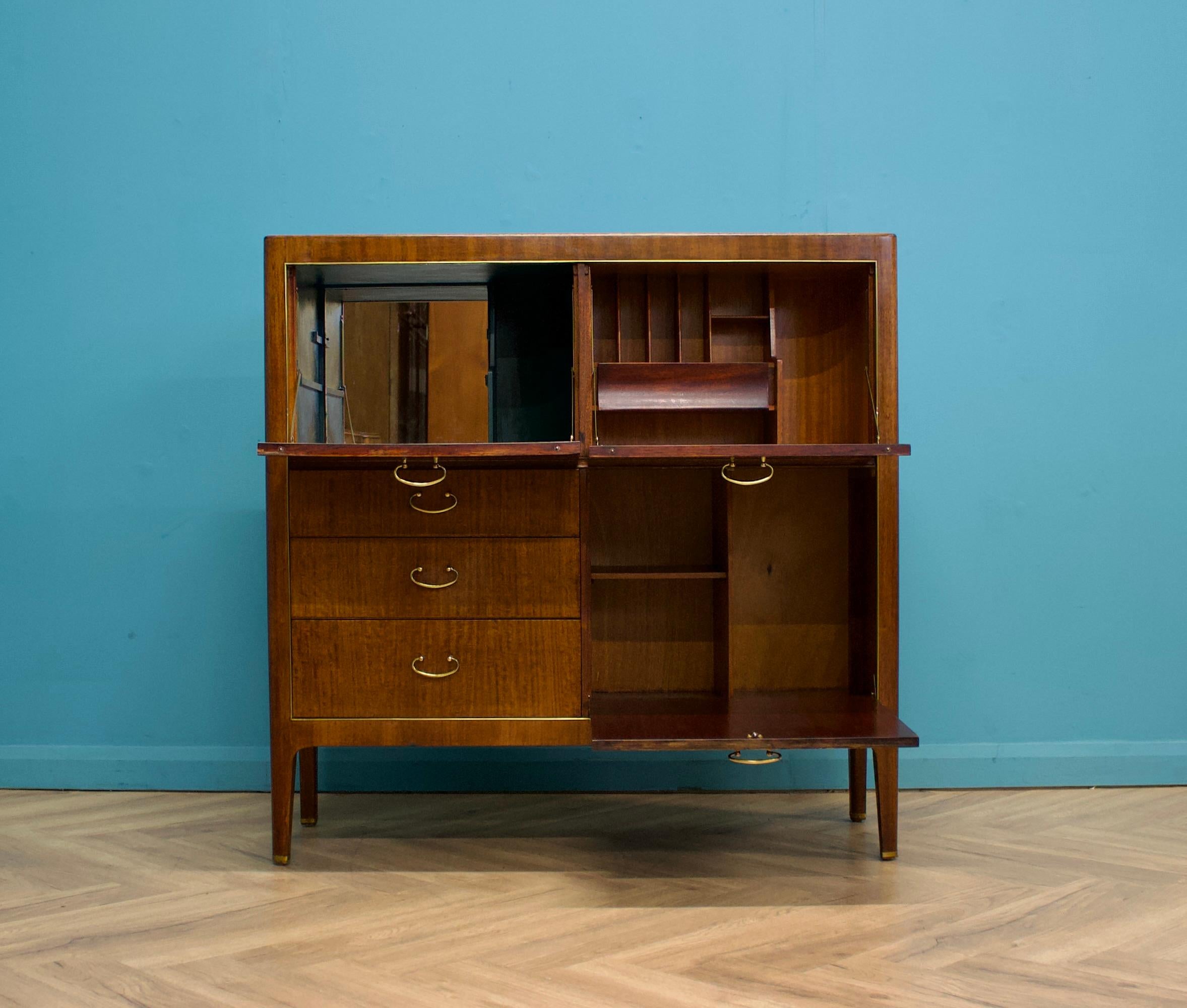 Veneer Drinks Cabinet / Sideboard from Greaves & Thomas, 1950s For Sale