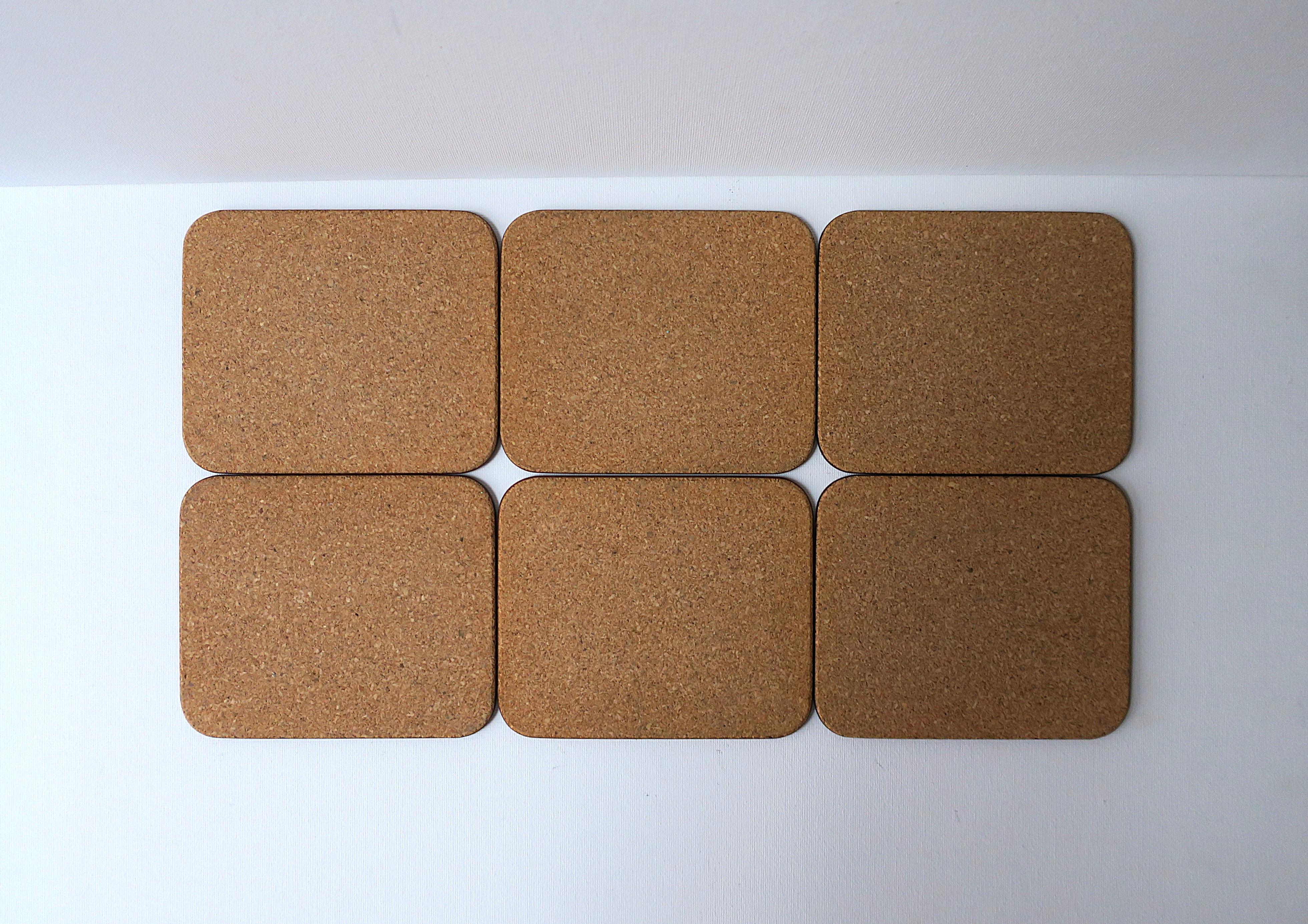 Drinks Coasters Butterfly Design, Set of Six For Sale 4