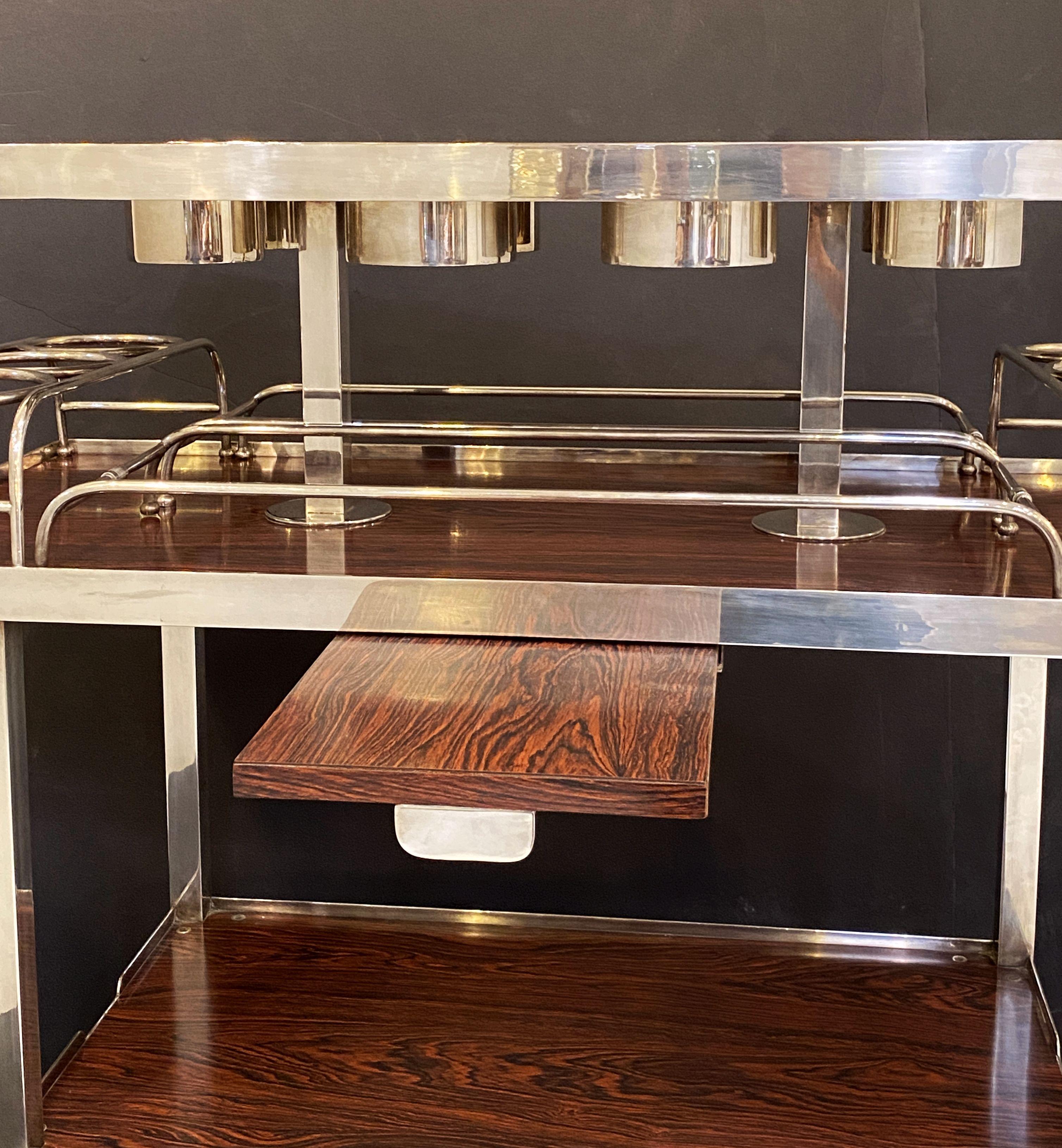 Drink's Trolley by Drakes Silversmiths England (from Ritz Hotel, Paris) 7
