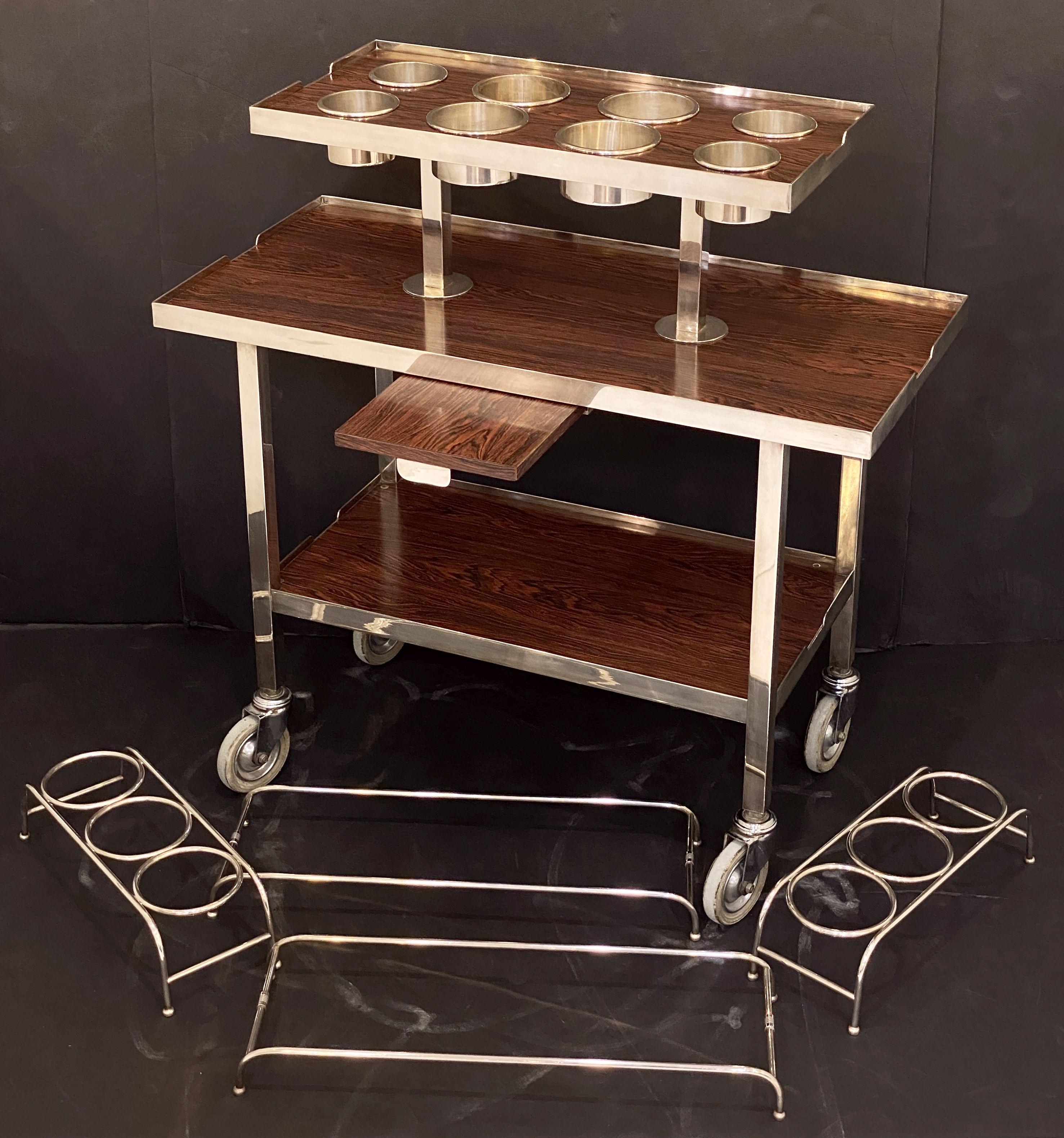 Drink's Trolley by Drakes Silversmiths England (from Ritz Hotel, Paris) 10