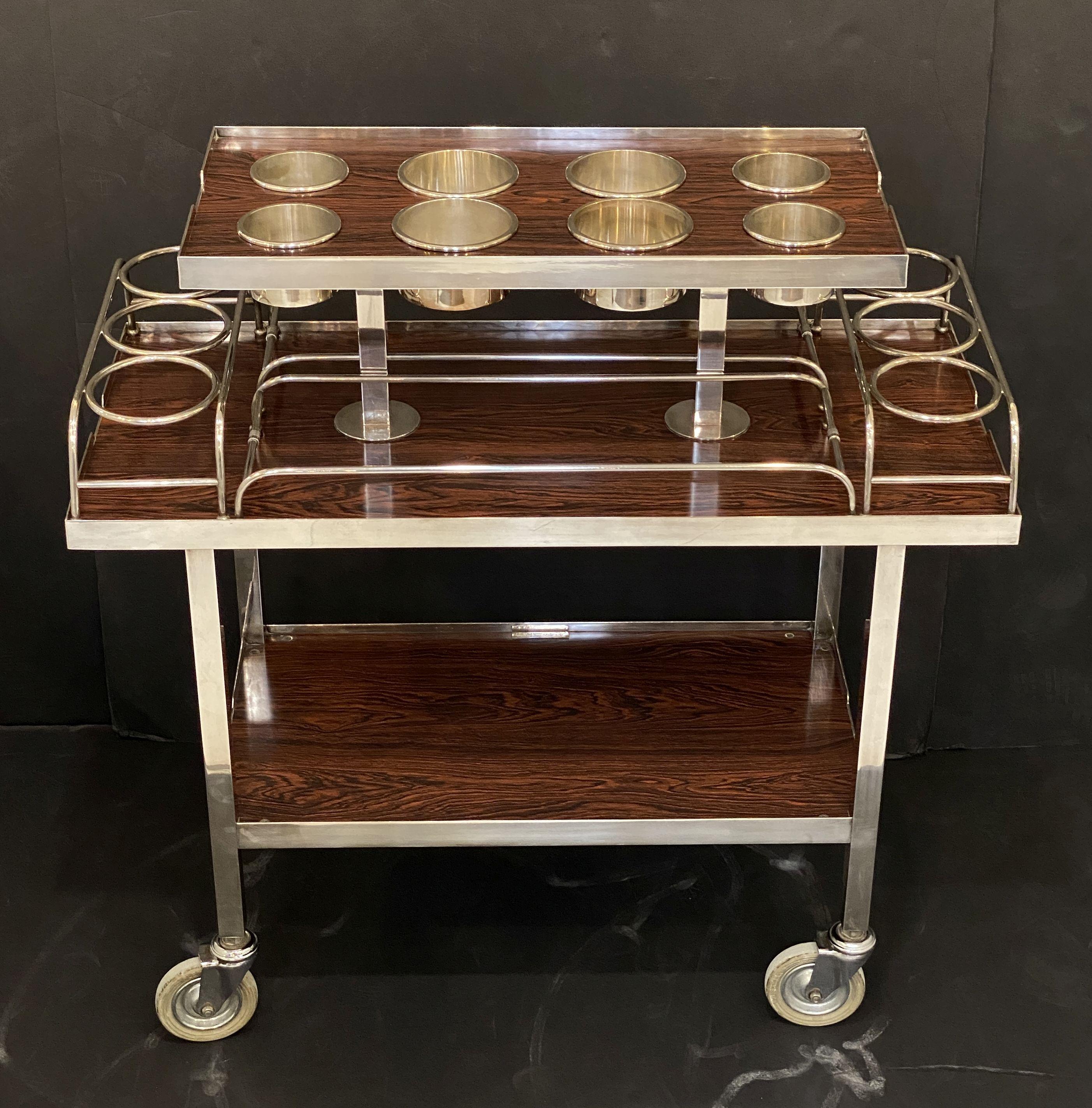 Plastic Drink's Trolley by Drakes Silversmiths England (from Ritz Hotel, Paris)