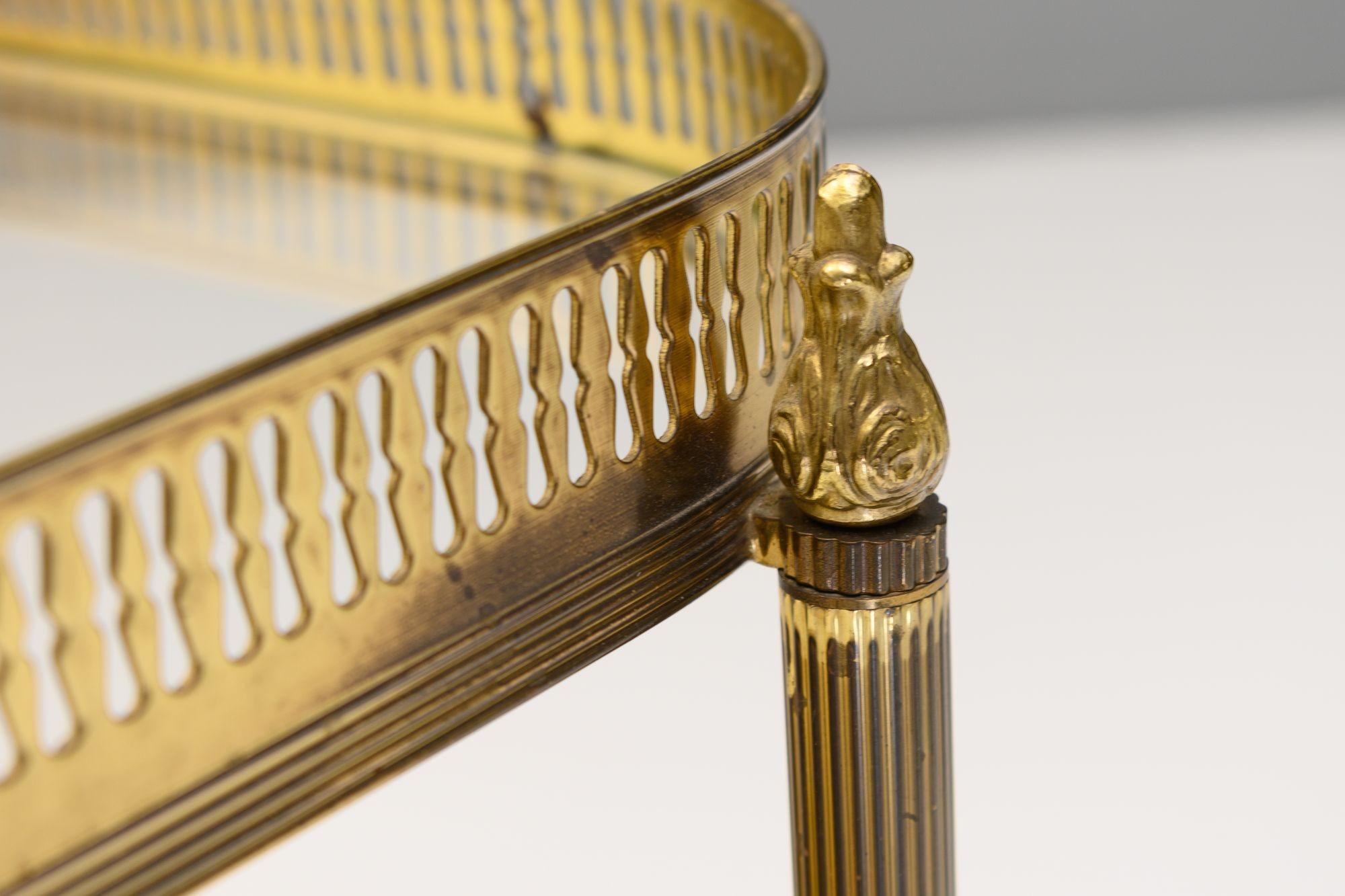 Brass Drinks Trolley For Sale