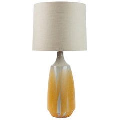 Lampe aus Steingut mit Tropfglasur von David Cressey für Architectural Pottery