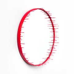 Drip Mirror, Primary Collection, Red by Elyse Graham, USA, 2015