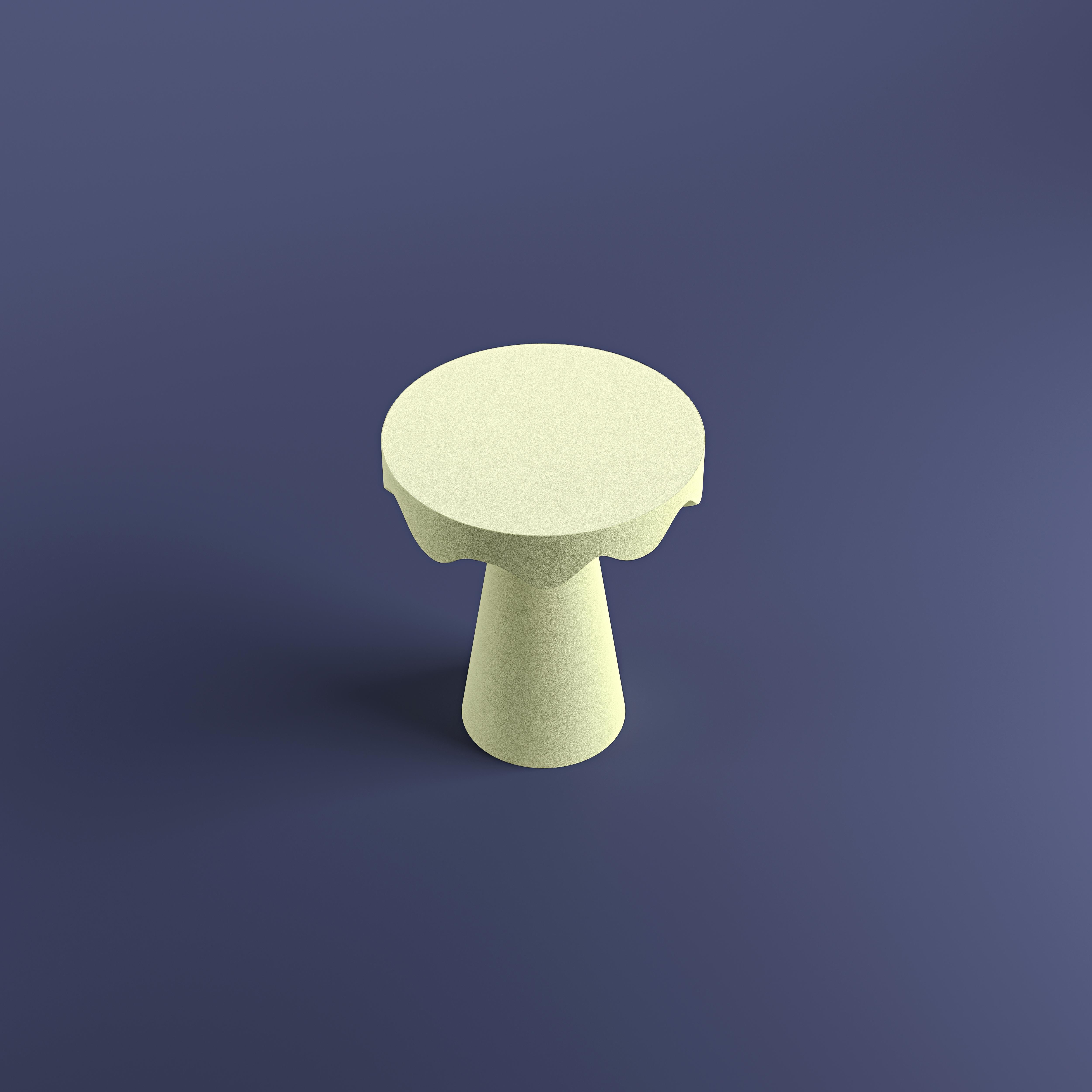 Dripotlé Quartz Sand Side Table by Studio TOOJ
Designed by T. Woon
Dimensions: D 47 x H 55 cm.
Materials: Quartz sand.

Also available in walnut, travertine, and mahogany. Please contact us.

The exquisite side table, created using Sandhelden’s