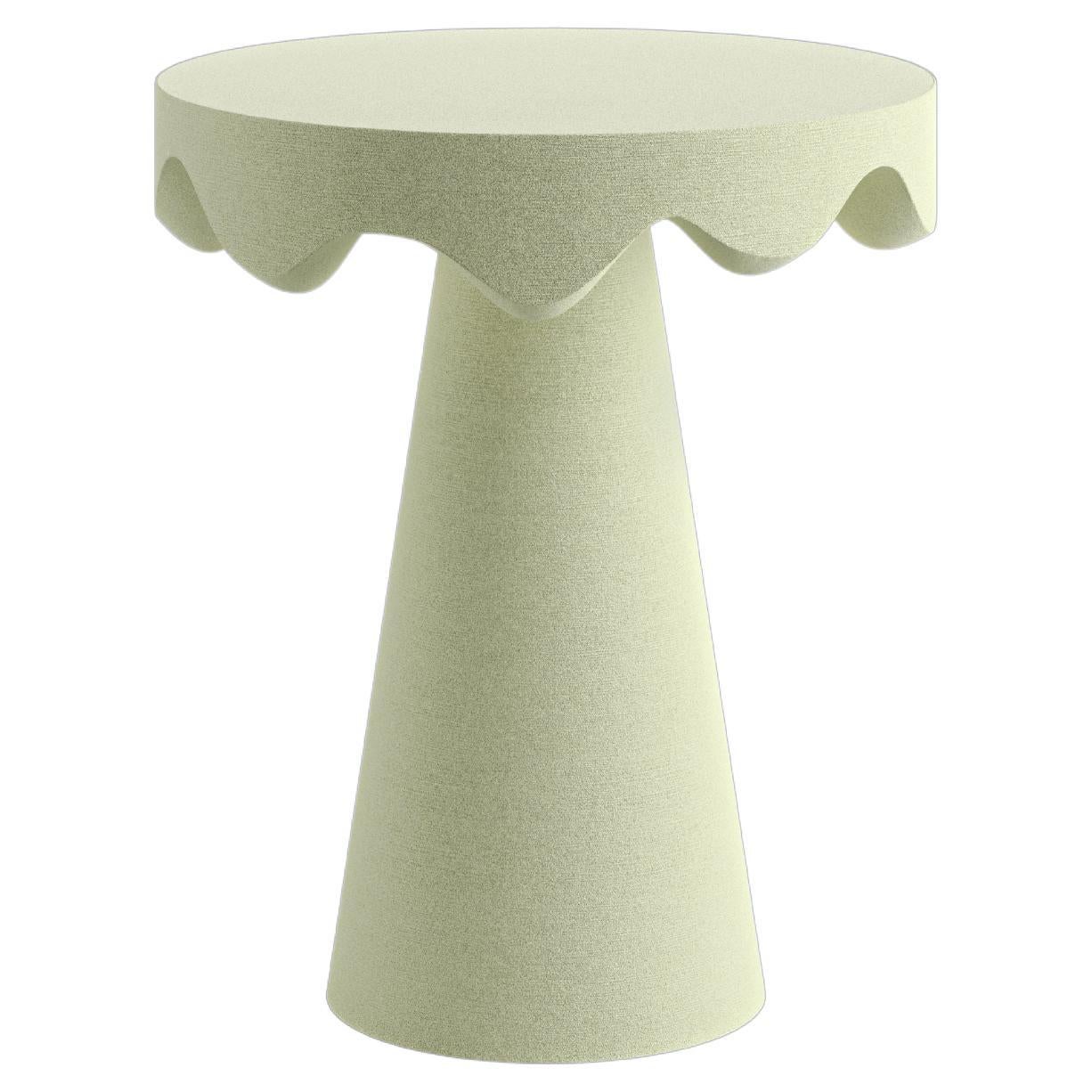 Dripotlé Quartz Sand Side Table by Studio TOOJ For Sale