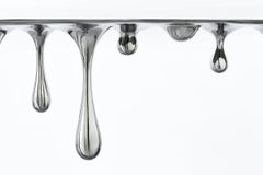 Dripping Console Table No.2 Hallway Entry Table by Zhipeng Tan