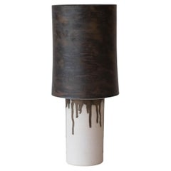 Lampada a parete diritta in ceramica Drippy