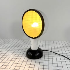 Drive Table Lamp by Adalberto Dal Lago for Bieffeplast, 1970s