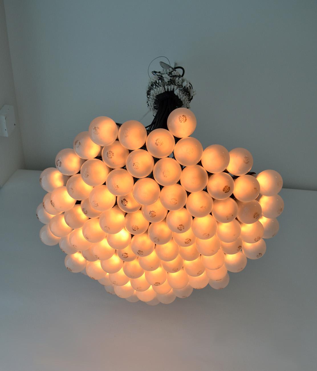 Lampadario Droog Design 85 lampade di Rody Graumans, 1995 In condizioni buone in vendita a Fort Lauderdale, FL