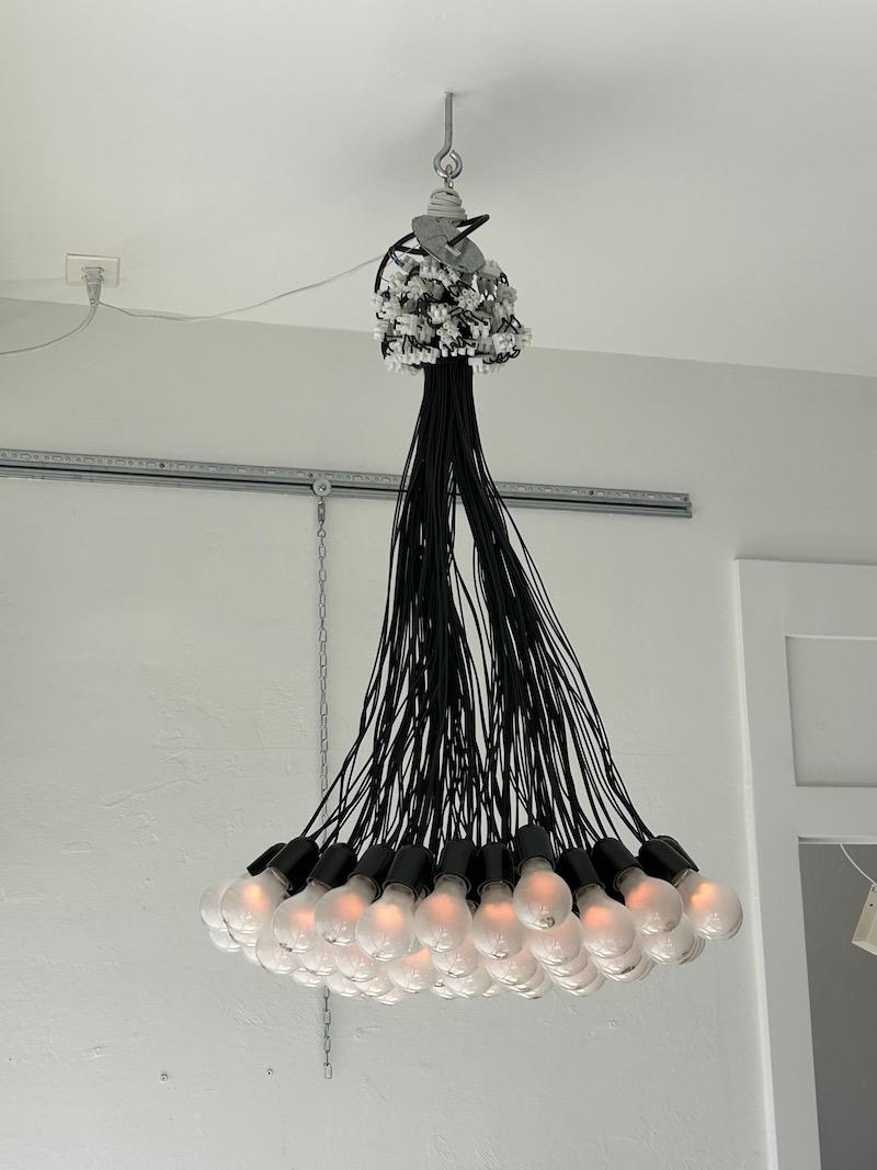 Lampadario Droog Design 85 lampade di Rody Graumans, 1995 in vendita 1