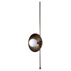 Lampe pendante Drop 1 Dome en laiton par Lamp Shaper