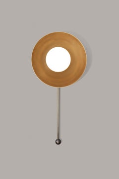 Drop Brass Wall Sconce by Lamp Shaper