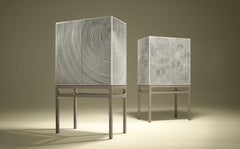 Drop Contemporary and Customizable Bar Cabinet by Luísa Peixoto