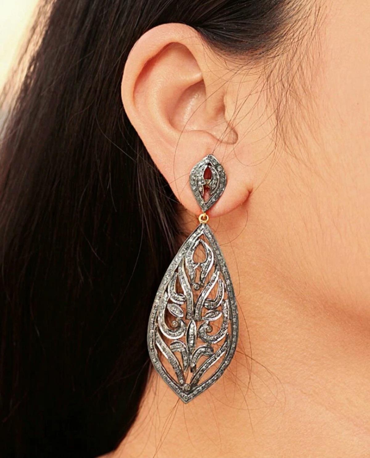 Drop Earring Pave Diamond 925 Silver Fine Drop Clip Earring Mother's Day Gift.

Base Metal
Sterling Silver, 925 parts per 1000
Diamond Weight
2.65 Cts Approx
Metal
Sterling Silver
Main Stone Shape
Round
Main Stone
Diamond
Fastening
Butterfly
Item