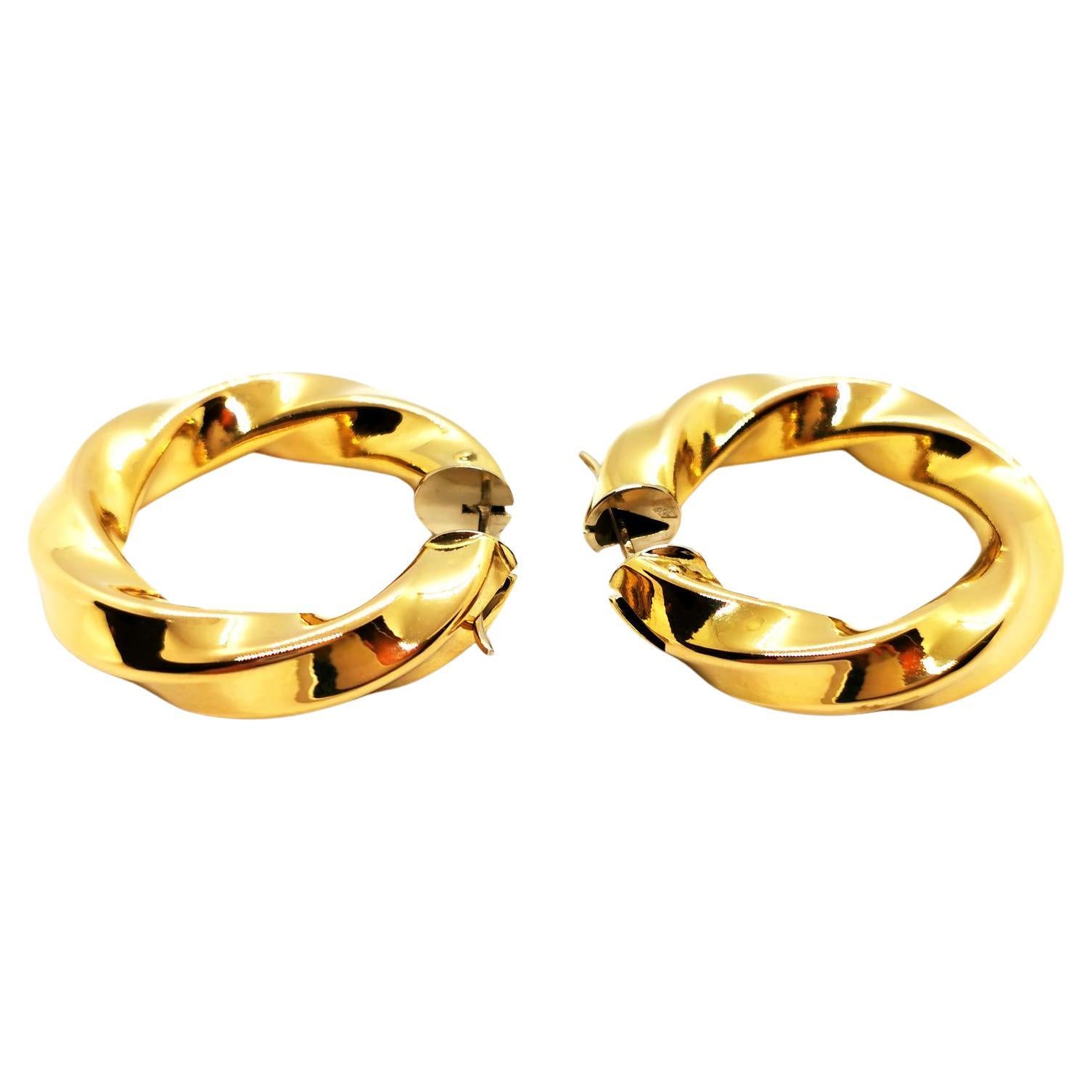 Drop Earrings Yellow Gold