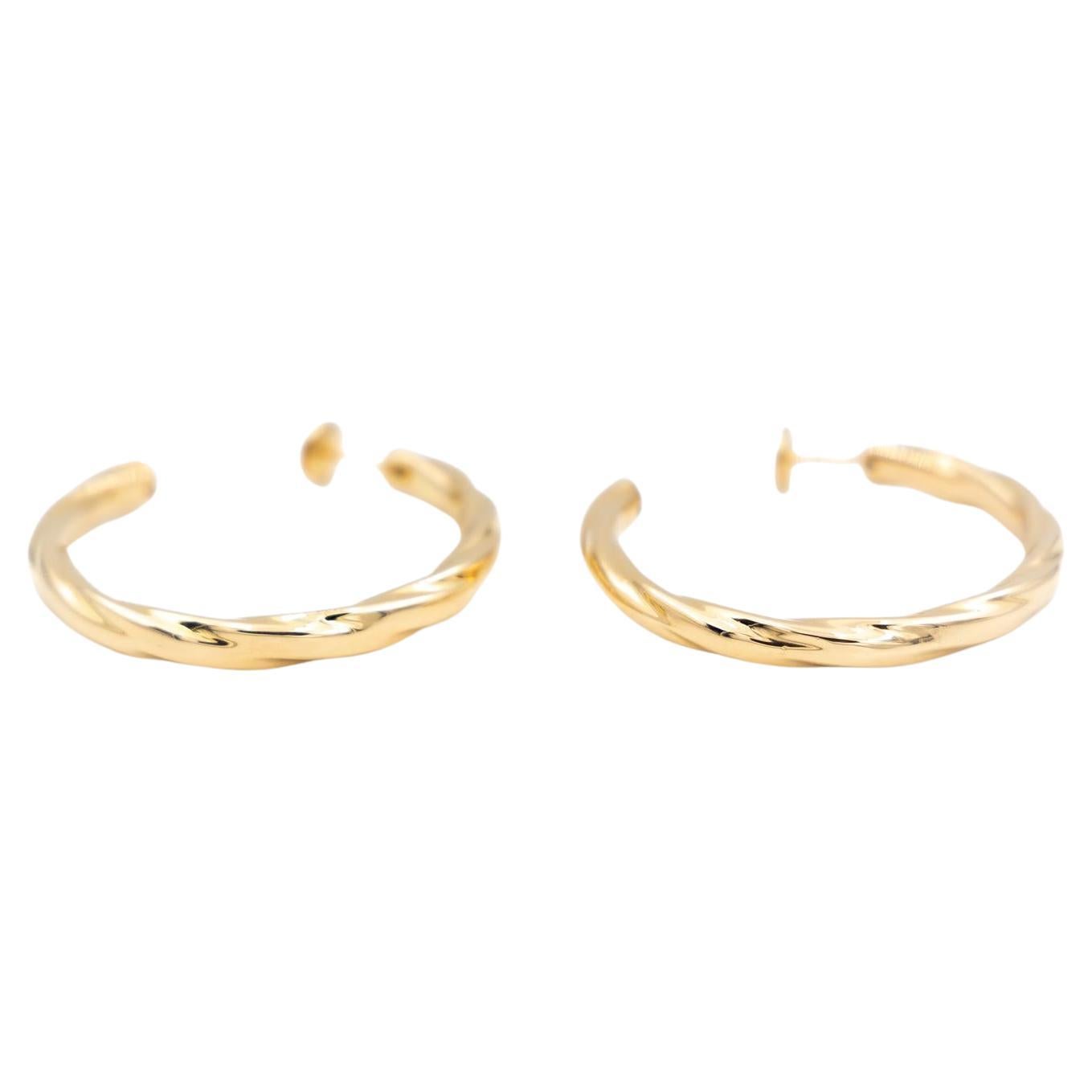 Drop Earrings Yellow Gold