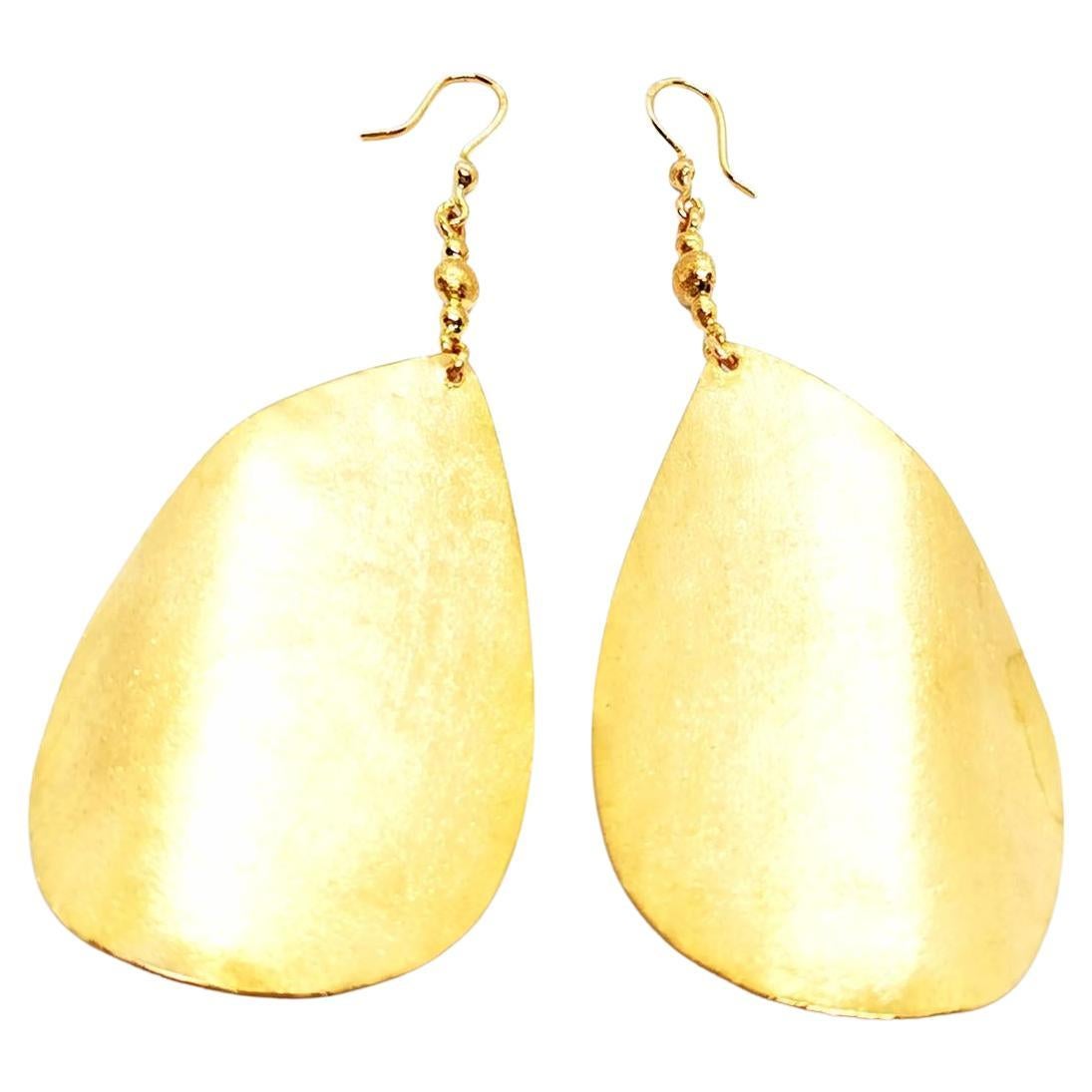 Drop Earrings Yellow Gold