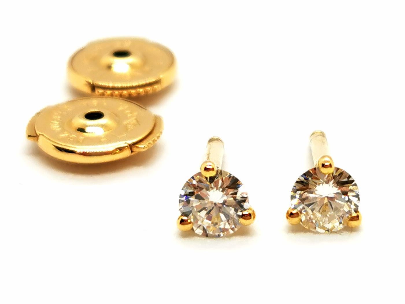 diamond chip earrings
