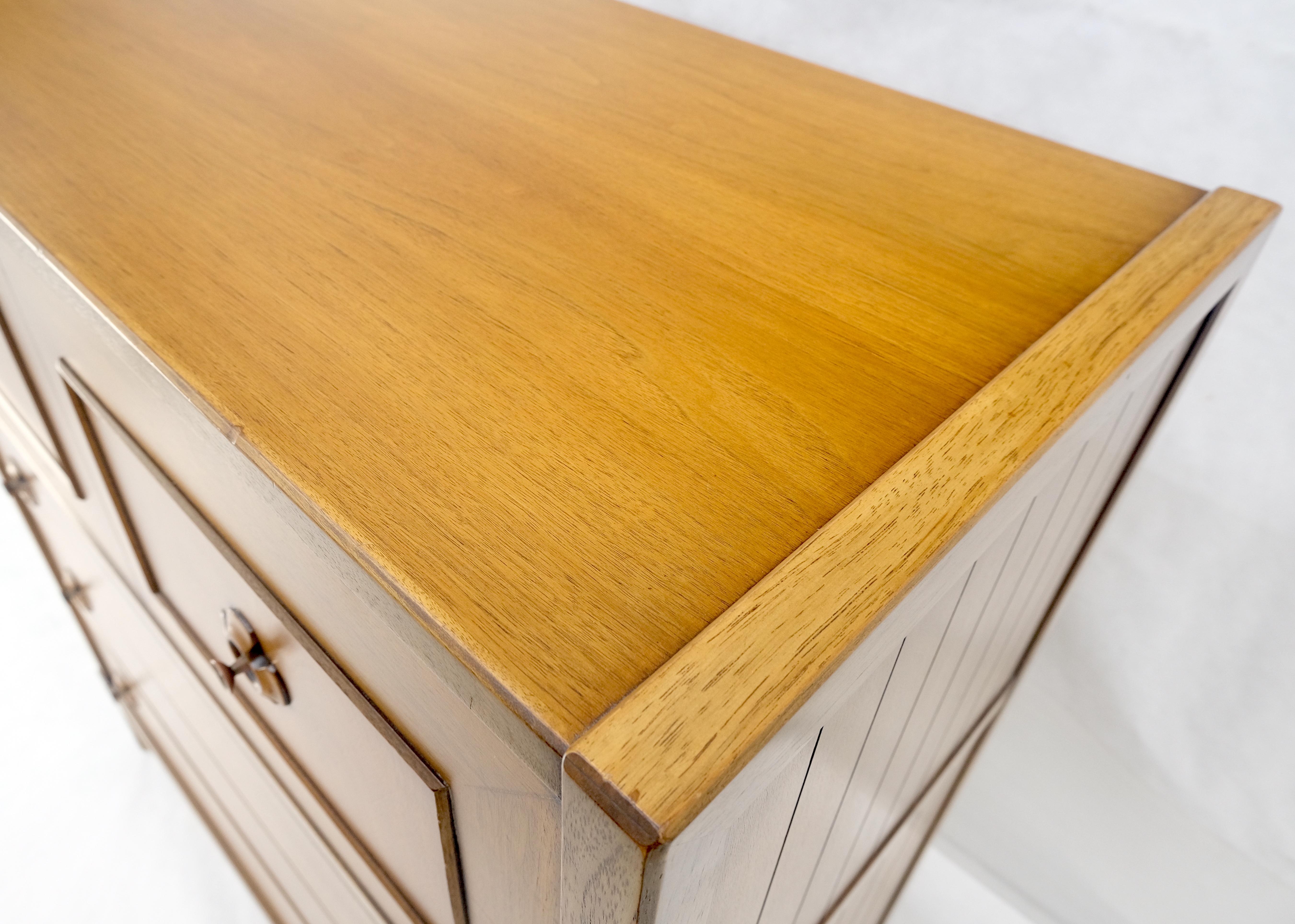 Drop Front Compartment 5 Drawer High Chest 46