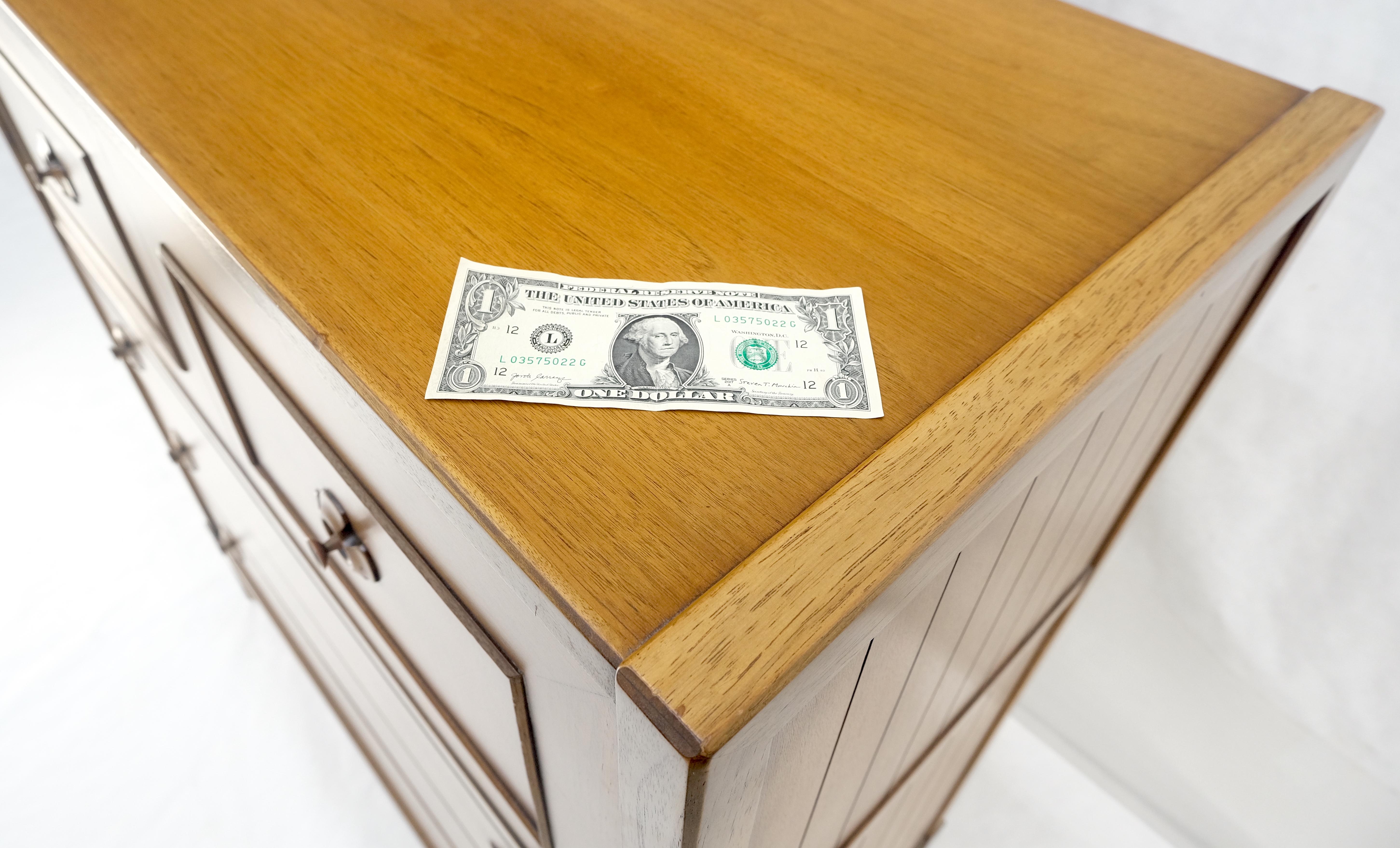 Drop Front Compartment 5 Drawer High Chest 46
