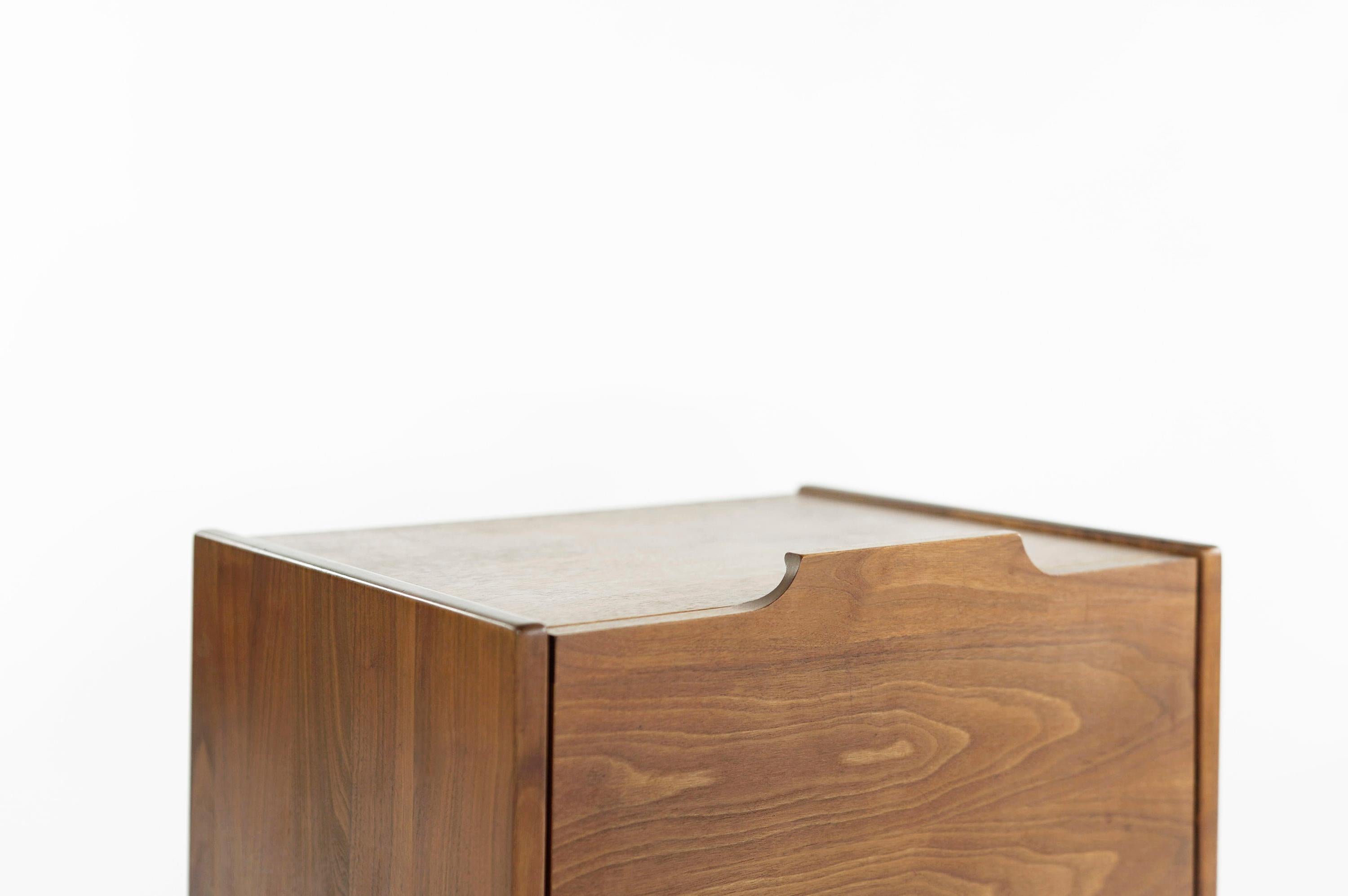 Drop Front End Tables by John Keal for Brown Saltman, circa 1950s 1