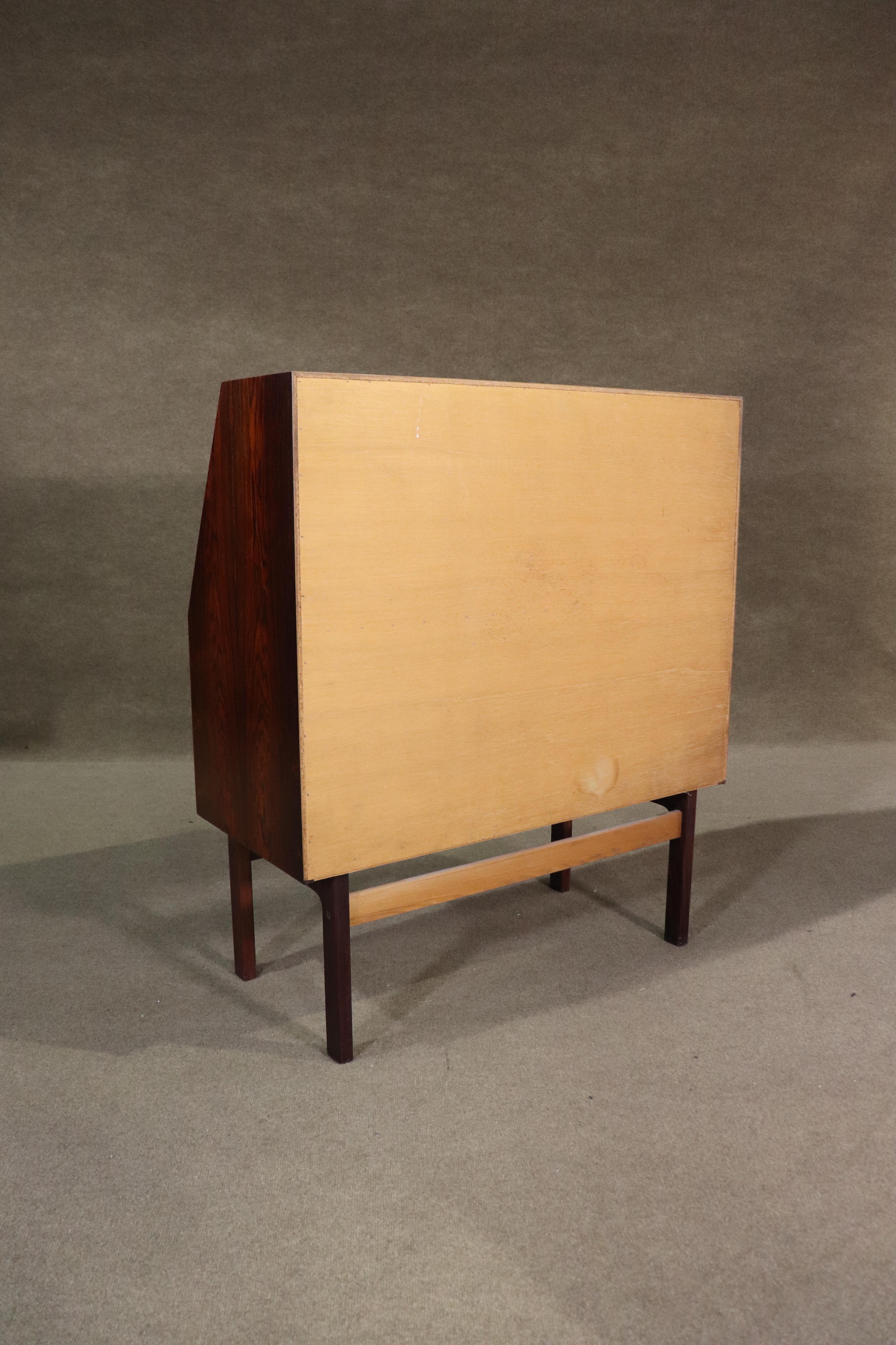 Drop Front Secretary Desk by Arne Wahl Iversen For Sale 4