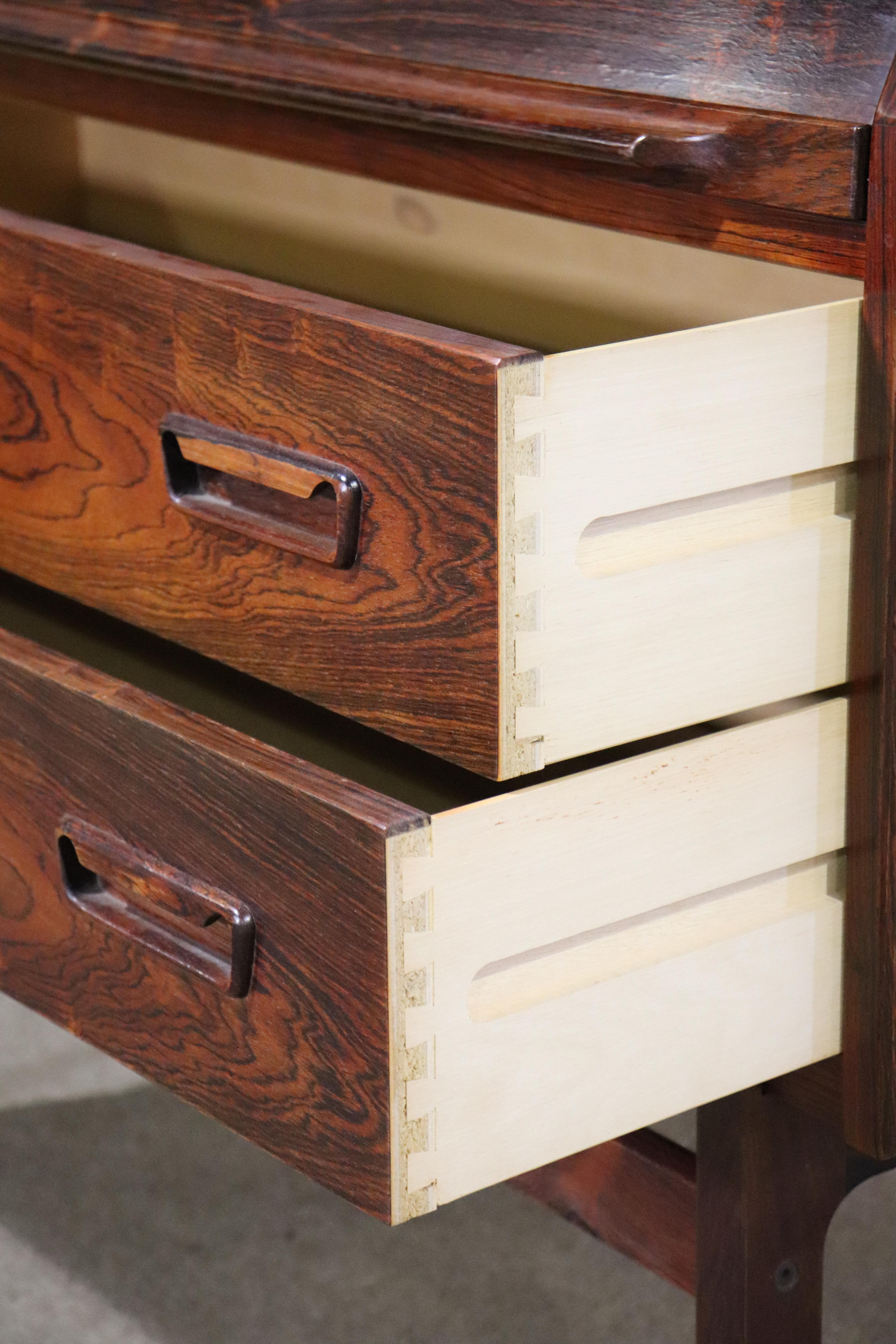 Drop Front Secretary Desk by Arne Wahl Iversen For Sale 1