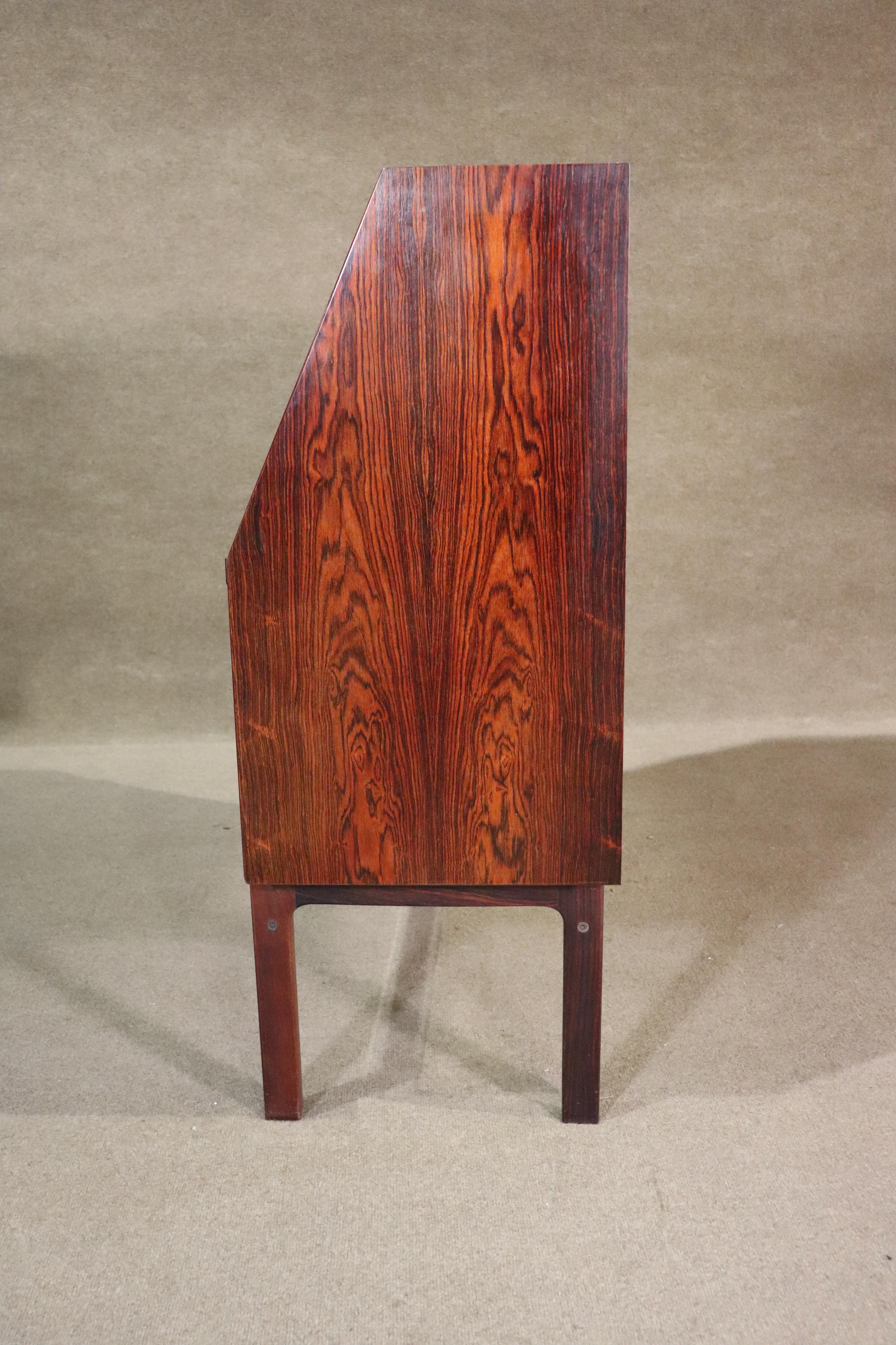 Drop Front Secretary Desk by Arne Wahl Iversen For Sale 2