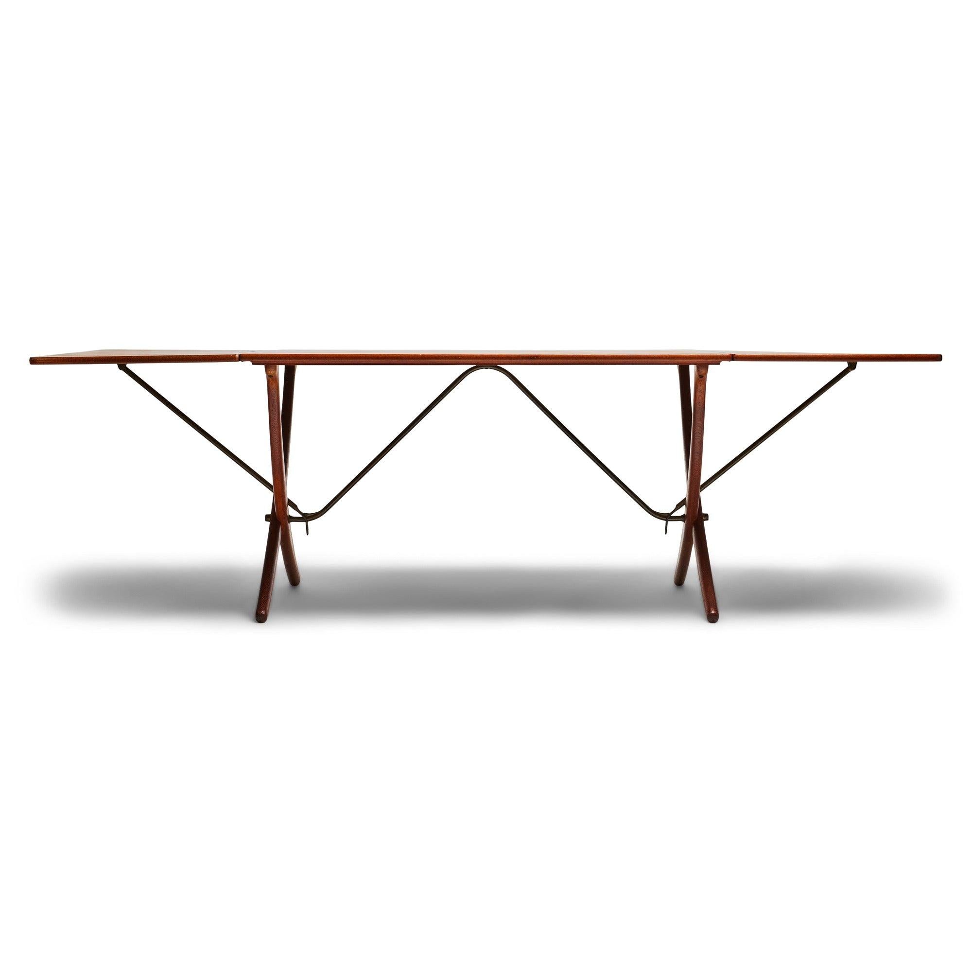 Danish Drop Leaf AT-304 Table by Hans J. Wegner for Andreas Tuck For Sale