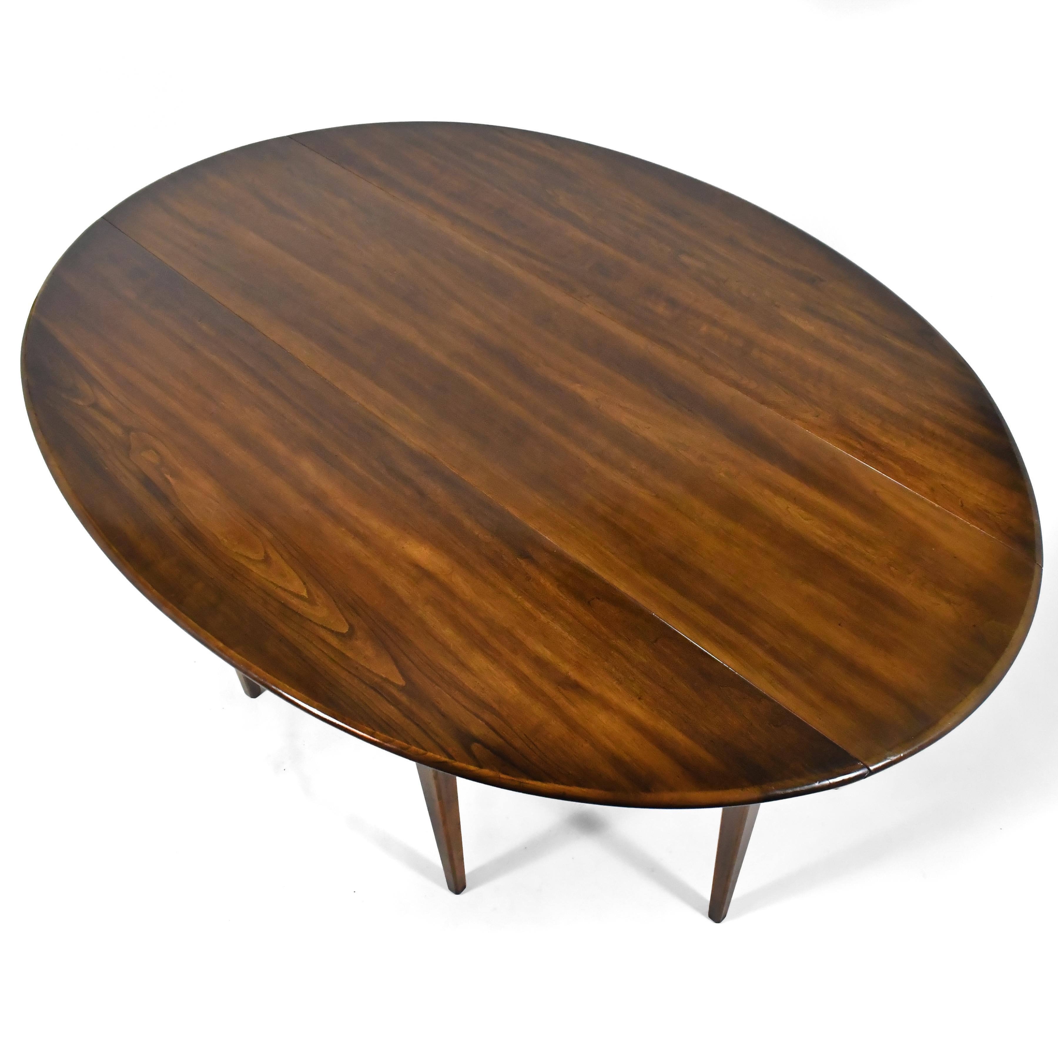 Table de salle à manger/console à feuilles tombantes par Heritage Henredon Bon état - En vente à Highland, IN