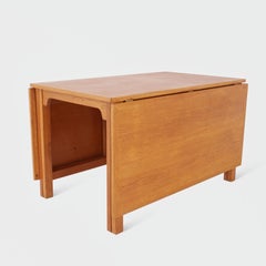Drop-Leaf Dining Library Table by Børge Mogensen for Karl Andersson & Söner