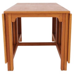 Drop-Leaf Dining Library Table by Børge Mogensen for Karl Andersson & Söner
