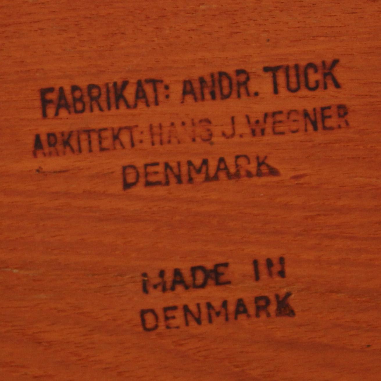 Table à manger à abattants de Hans J. Wegner pour Andreas Tuck en vente 1