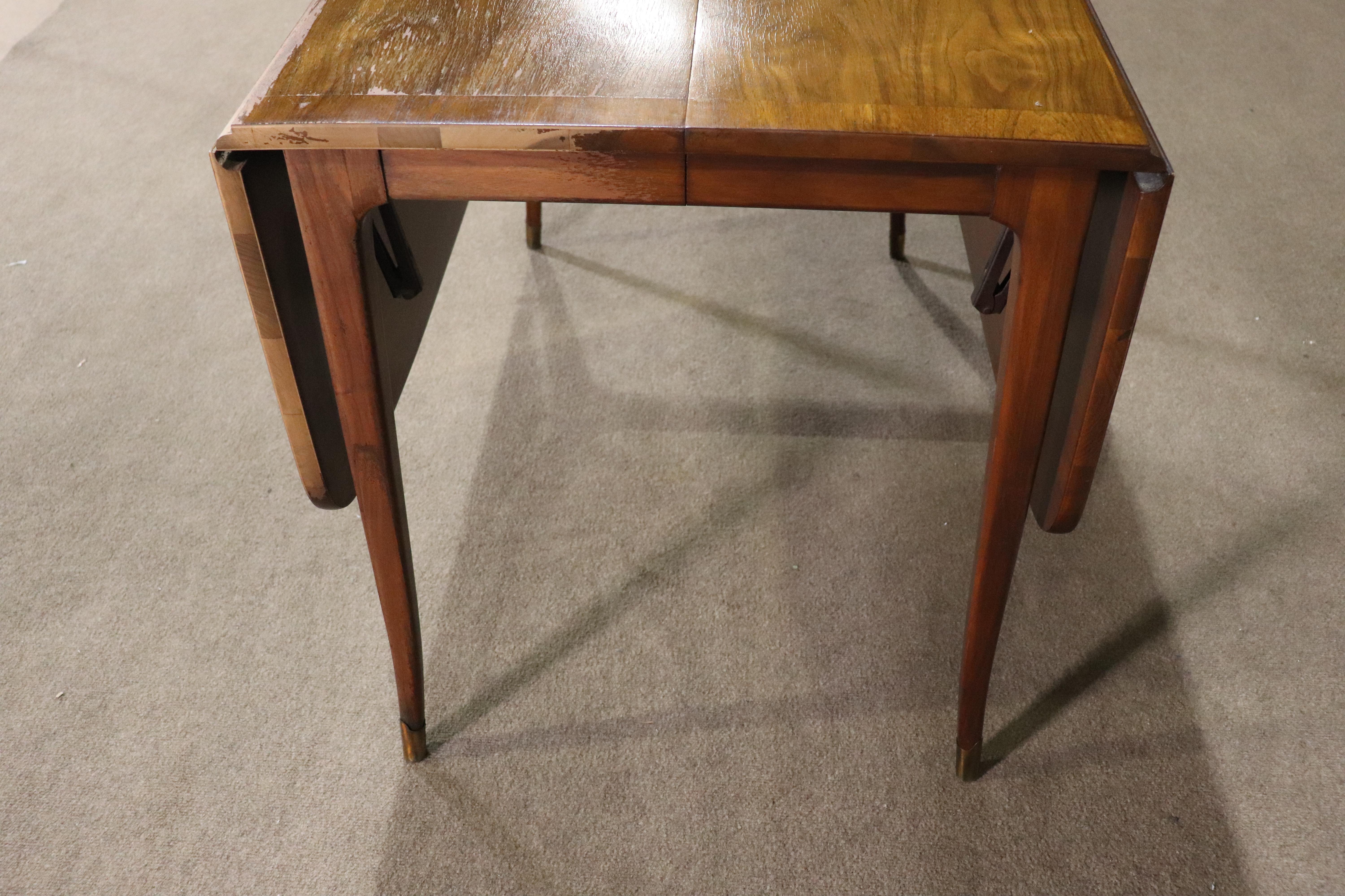 Drop Leaf Dining Table / Extra Leaves For Sale 4