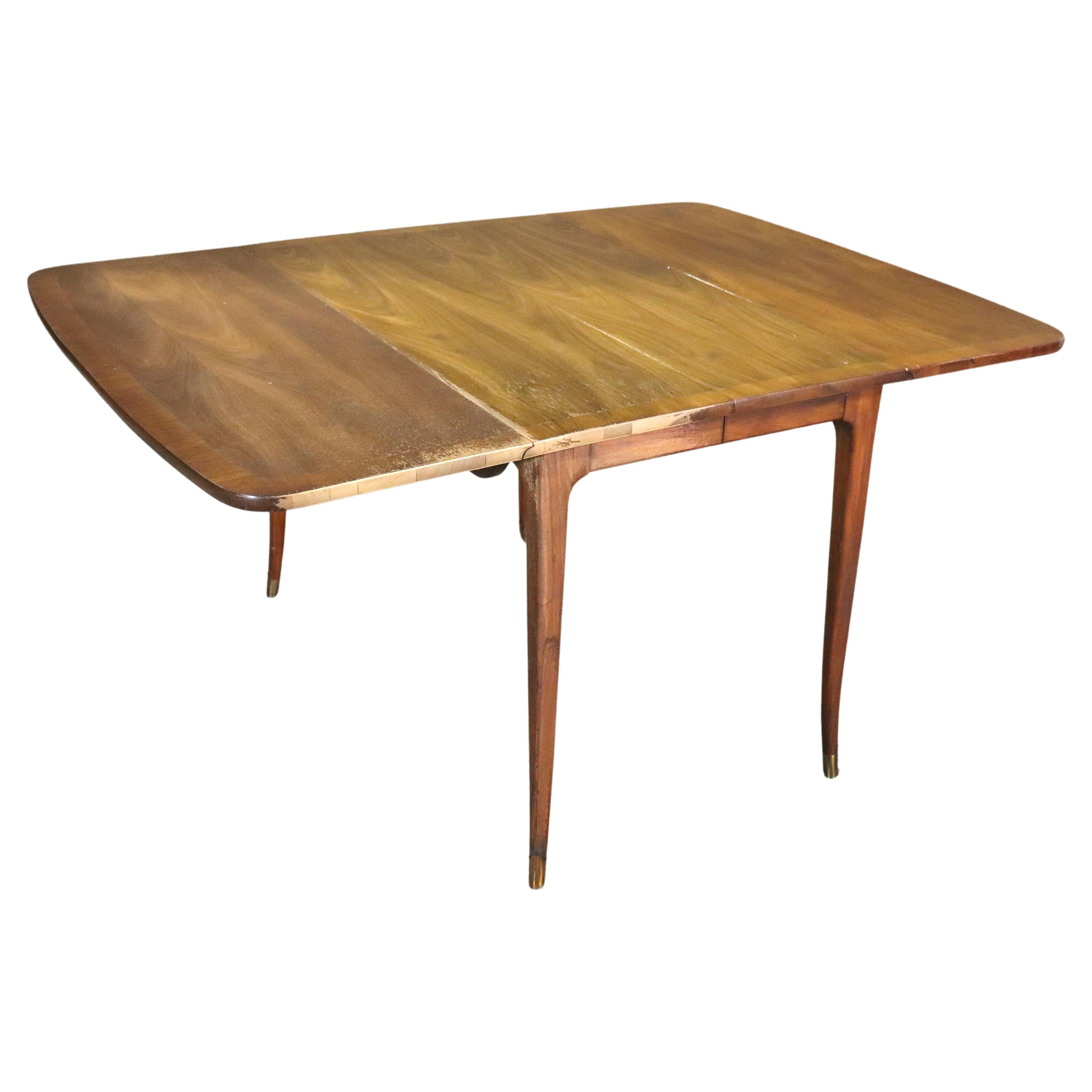Drop Leaf Dining Table / Extra Leaves For Sale