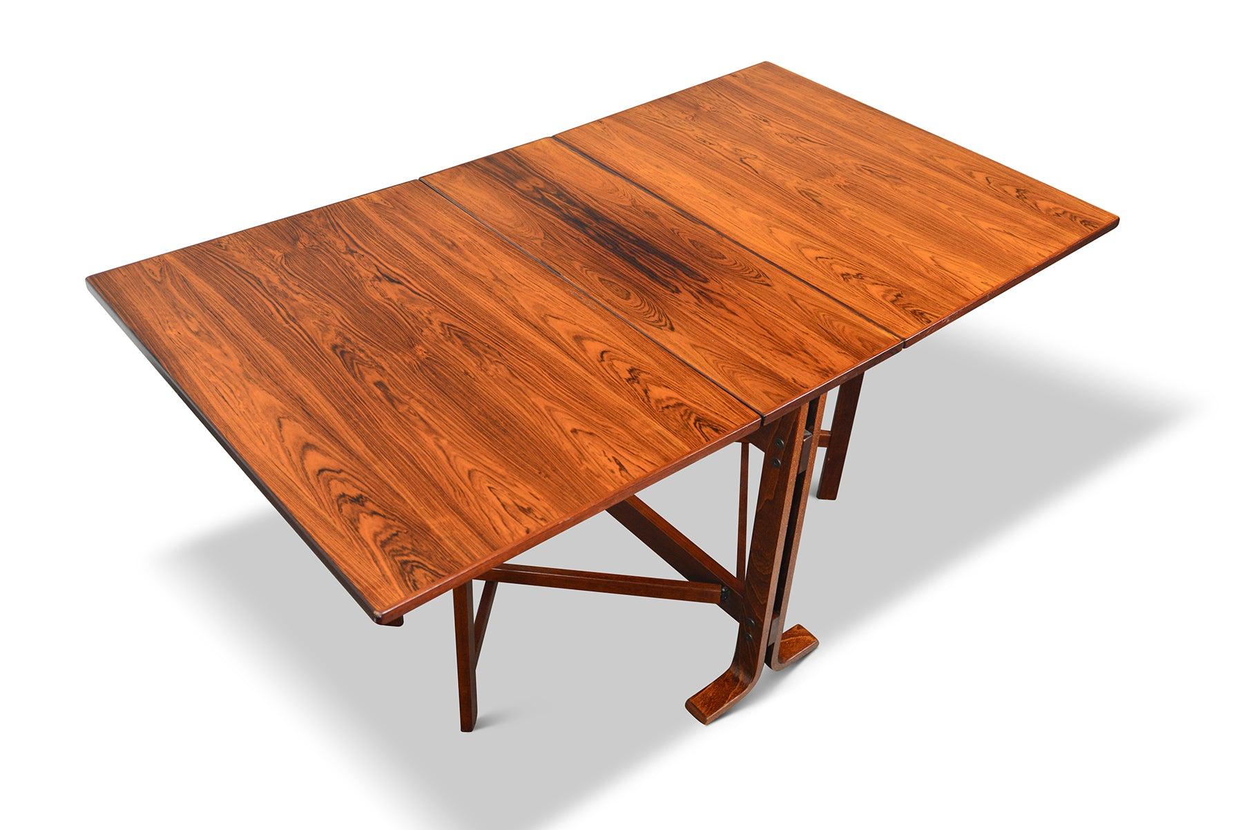 Drop Leaf Dining Table In Rosewood #1 1