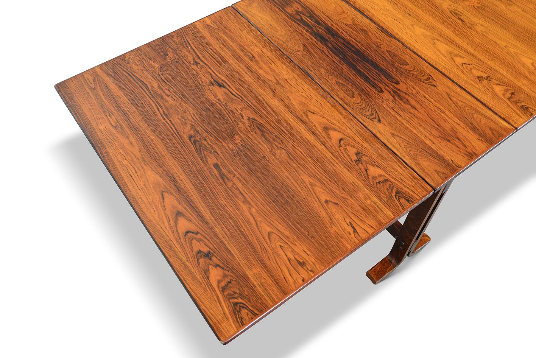 Drop Leaf Dining Table In Rosewood #1 2