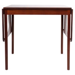 Drop Leaf Dining Table in Rosewood by Ole Wanscher, 1960s