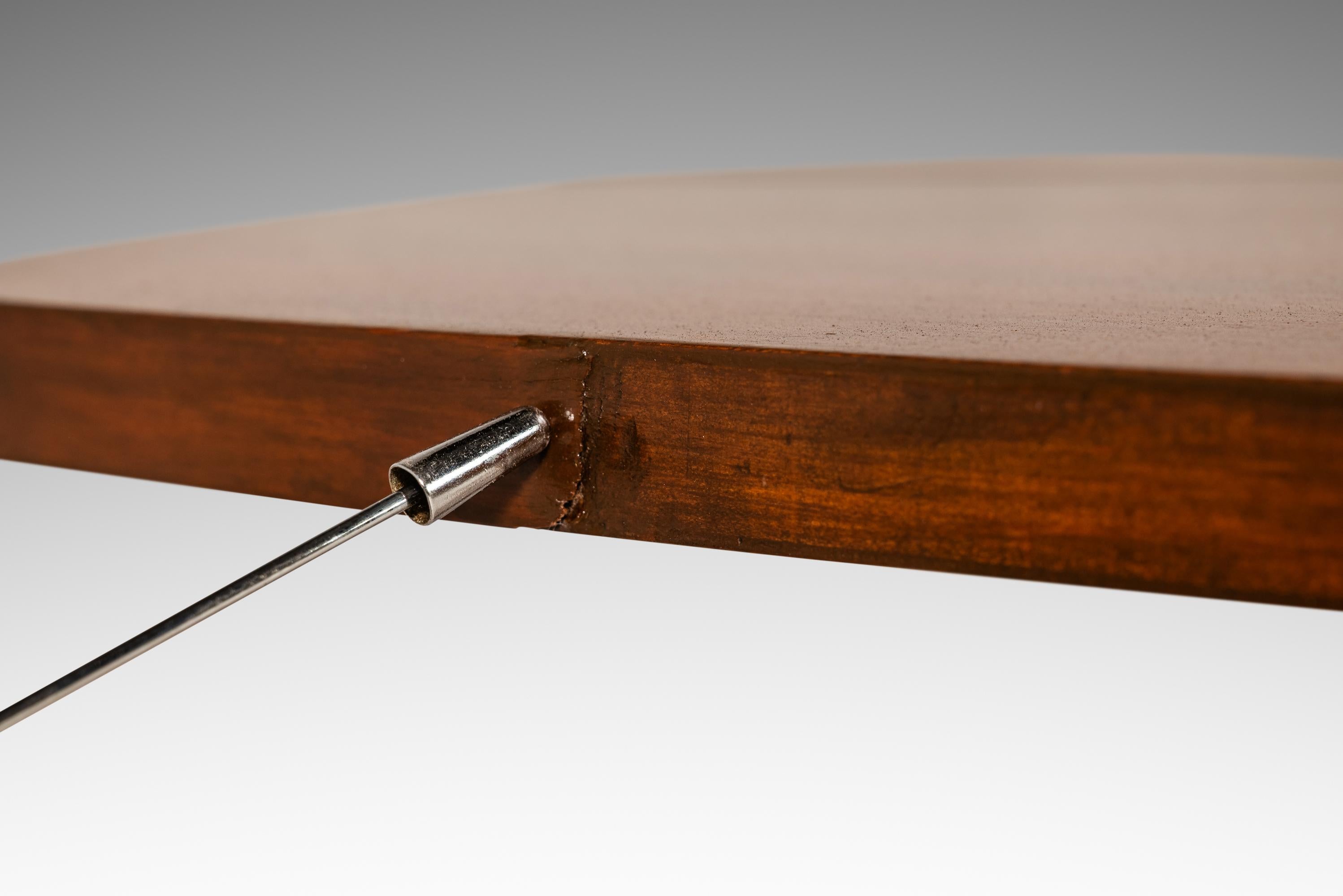 Drop-Leaf Dining Table, Kipp Stewart, Declaration Line, Drexel, USA, c. 1960's For Sale 8