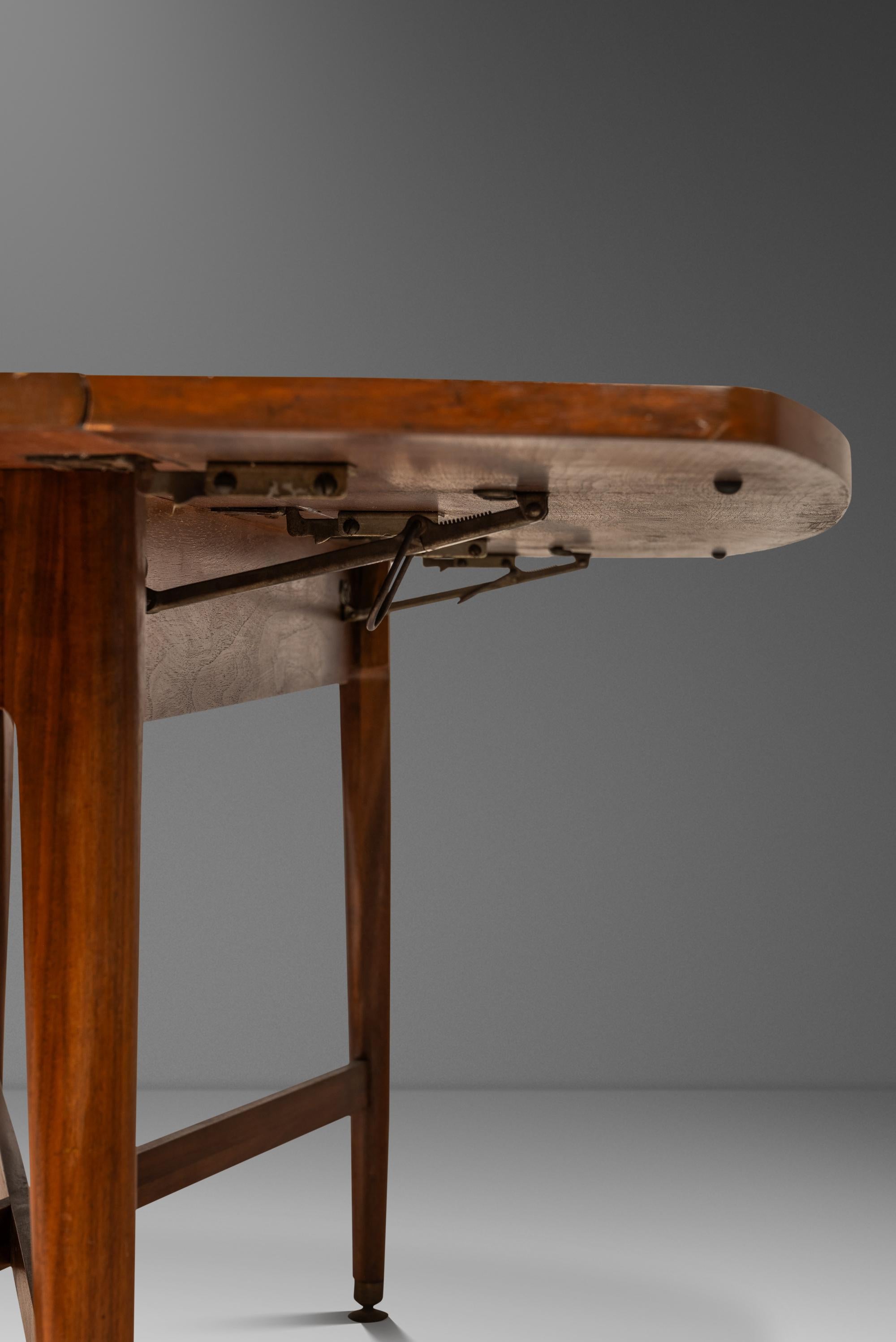 Drop-Leaf Dining Table, Kipp Stewart, Declaration Line, Drexel, USA, c. 1960's For Sale 10