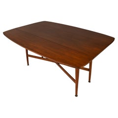 Table de salle à manger à abattants Kipp Stewart, Declaration Line, Drexel, États-Unis, vers les années 1960