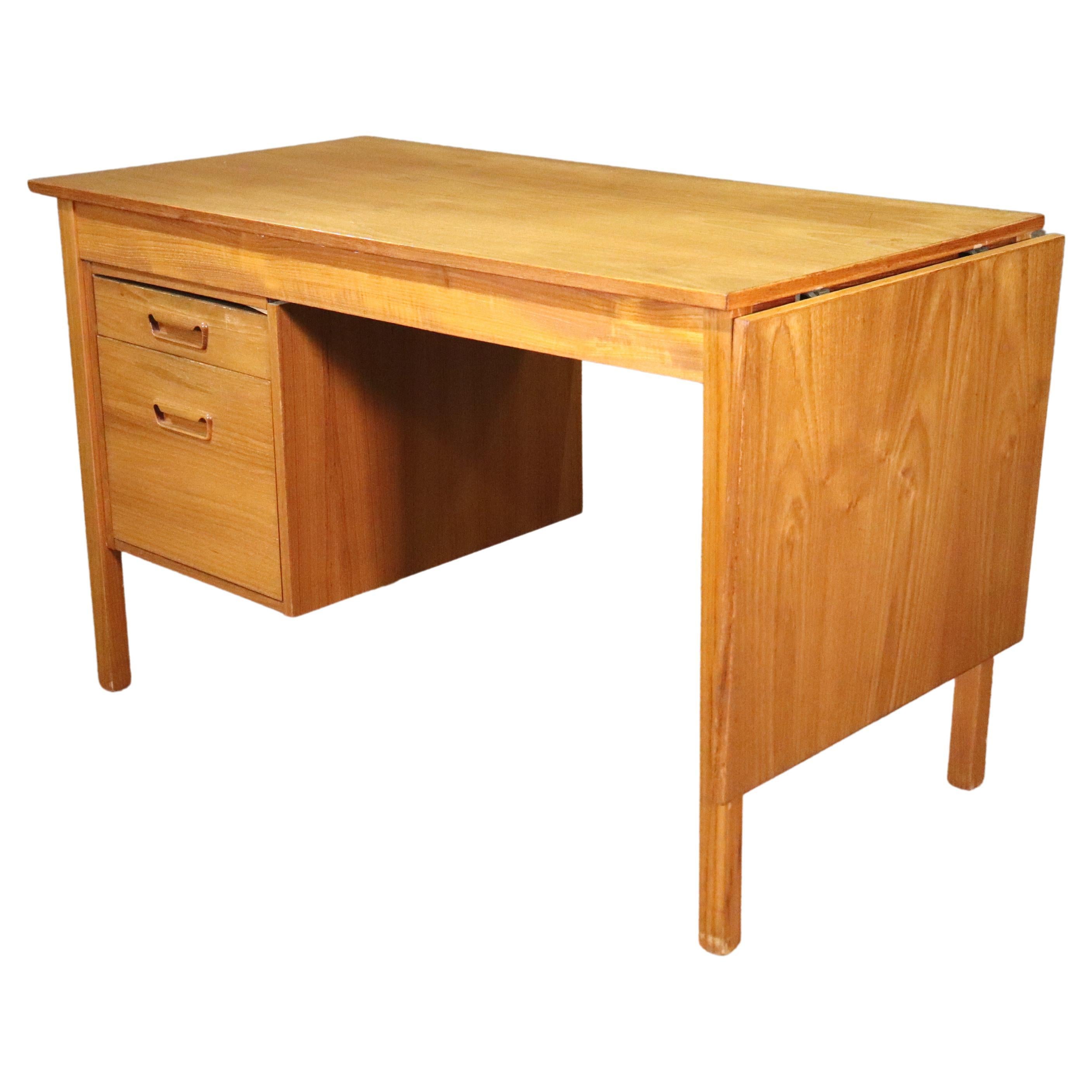 Drop Leaf Extending Desk