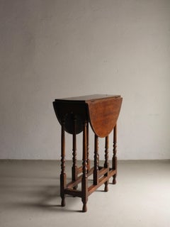 Table ovale Gateleg, Angleterre, années 1900