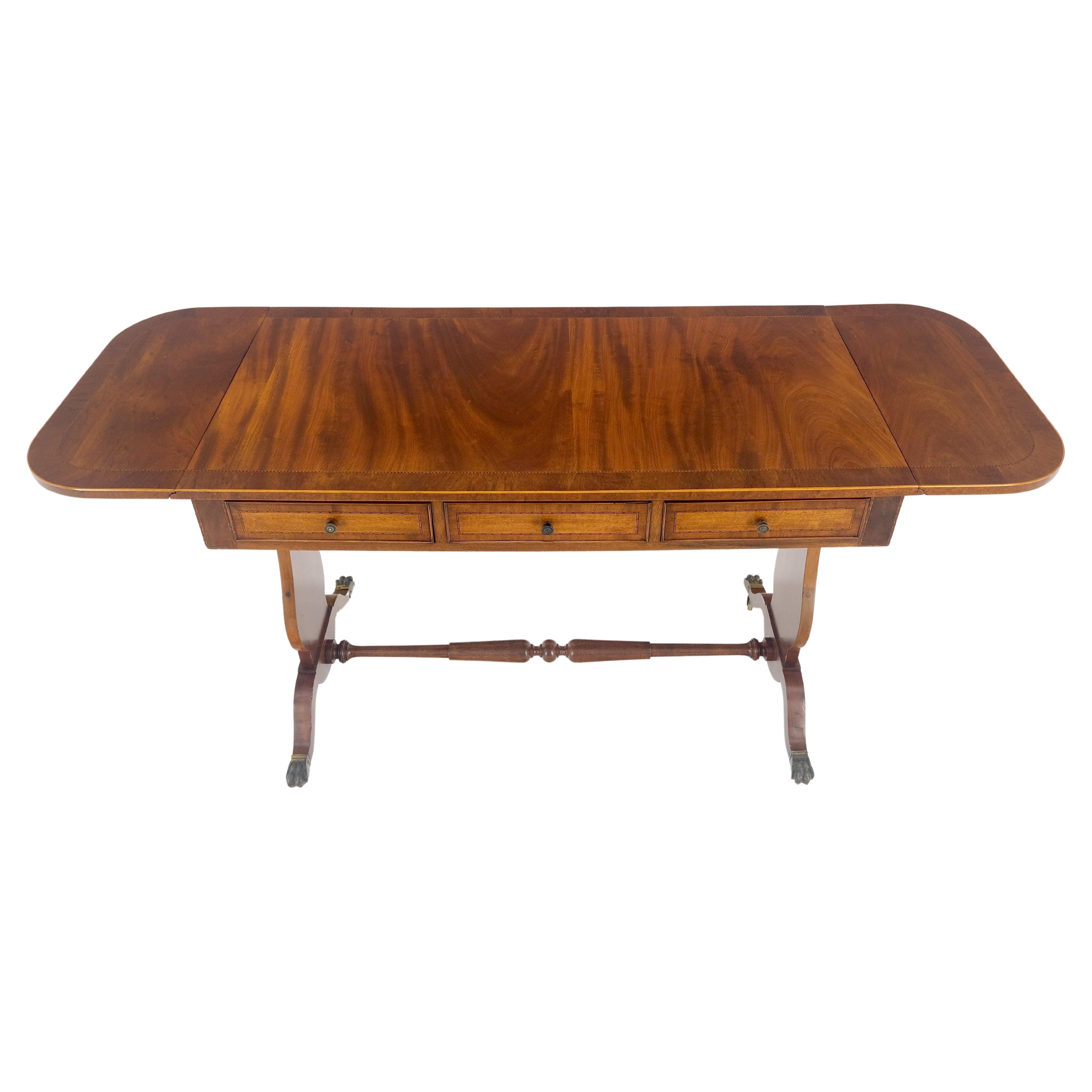 Consola Escritorio Mesa de biblioteca con tapa de marquetería