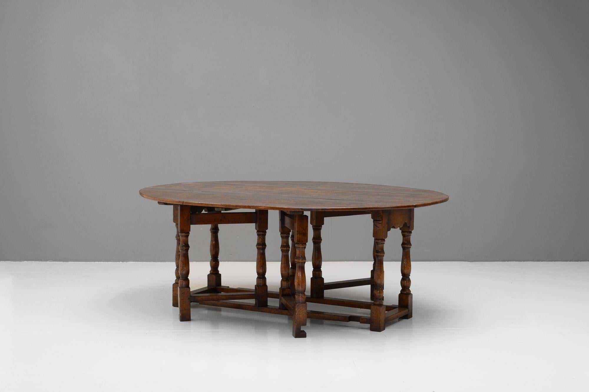 Georgian Drop Leaf Table For Sale