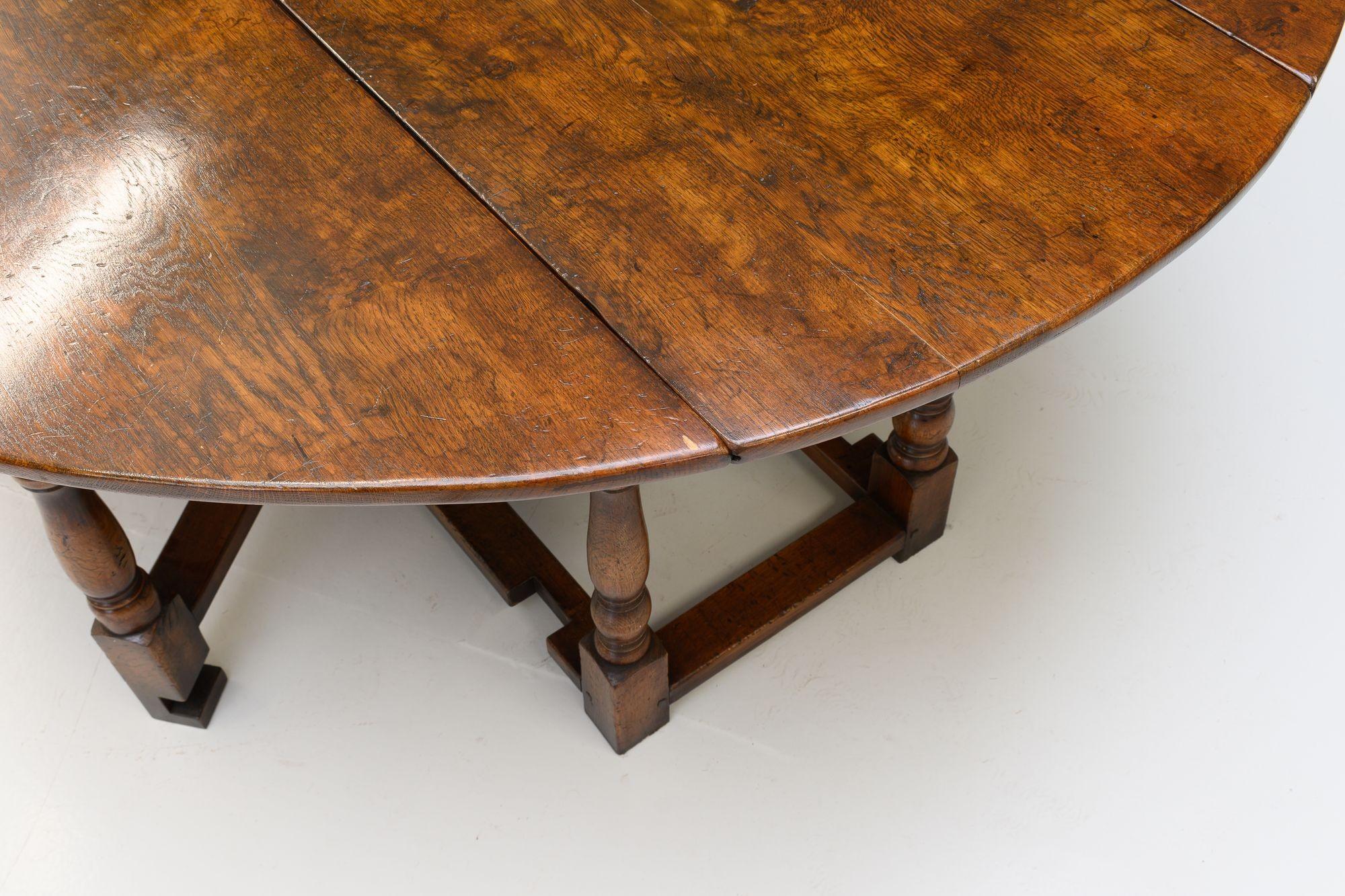 Oak Drop Leaf Table For Sale