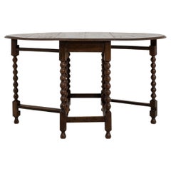 Drop Leaf Table In Original Patina