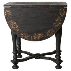 Drop-leafe Table Baroque Sweden