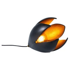 Drop Light, Matte Black / Copper Lustre, Table Lamp